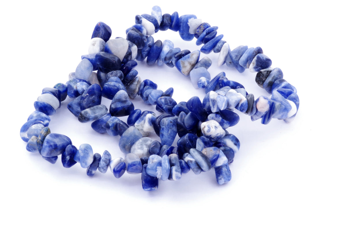 Pulseira de sodalita - fichas