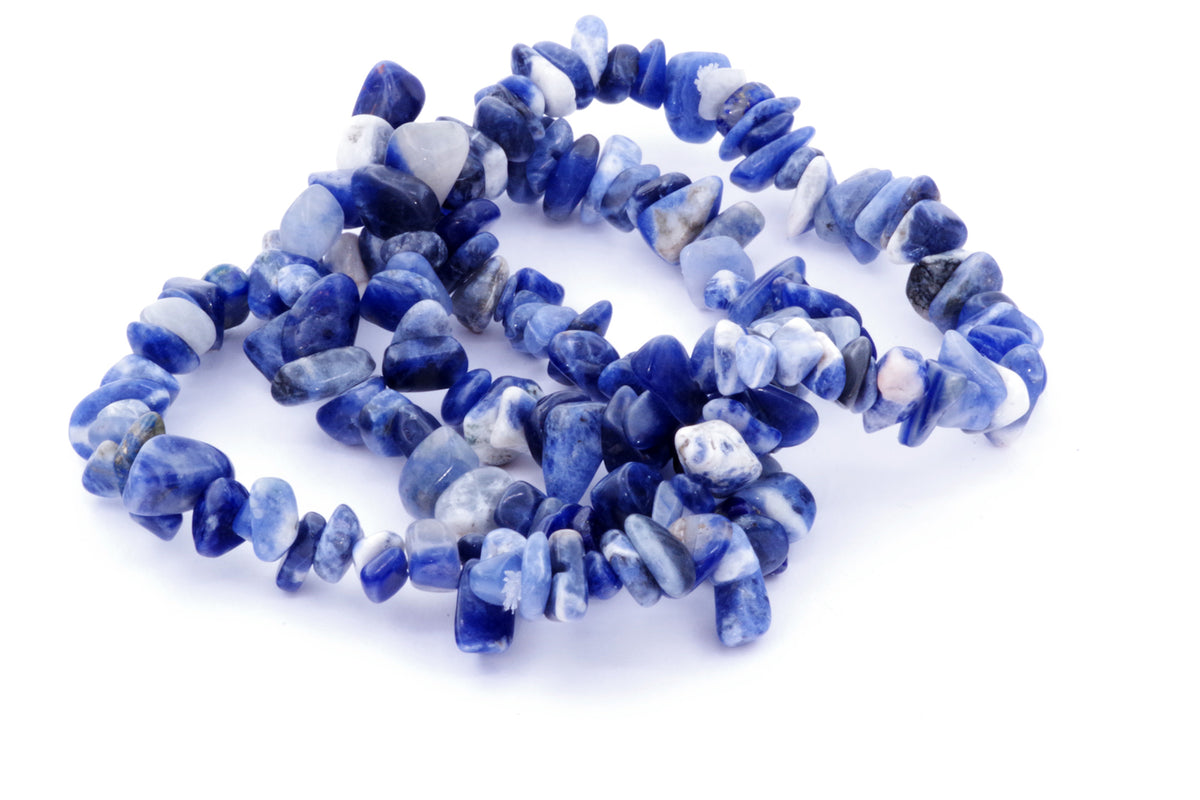 Pulseira de sodalita - fichas
