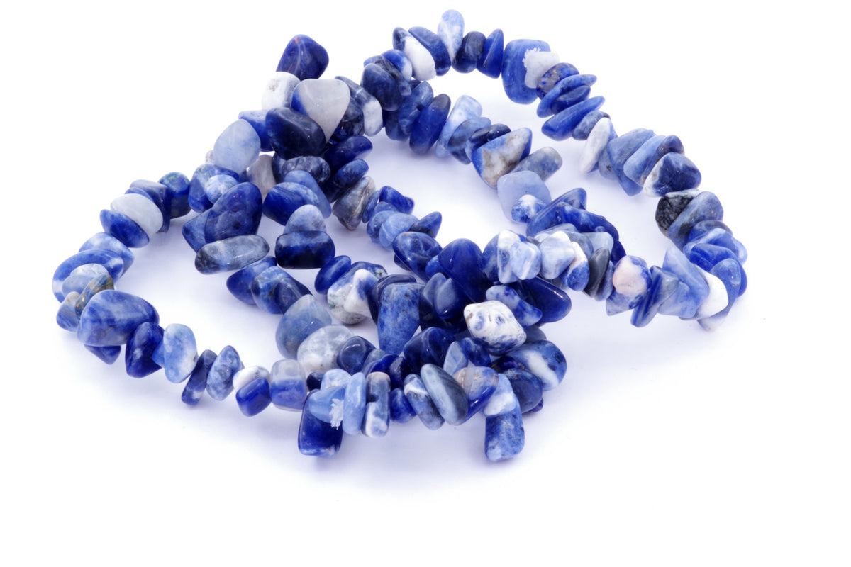 Pulseira de sodalita - fichas