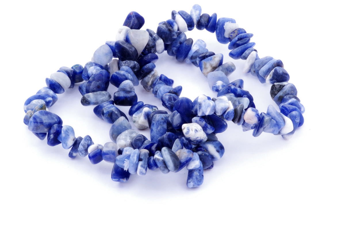 Pulseira de sodalita - fichas