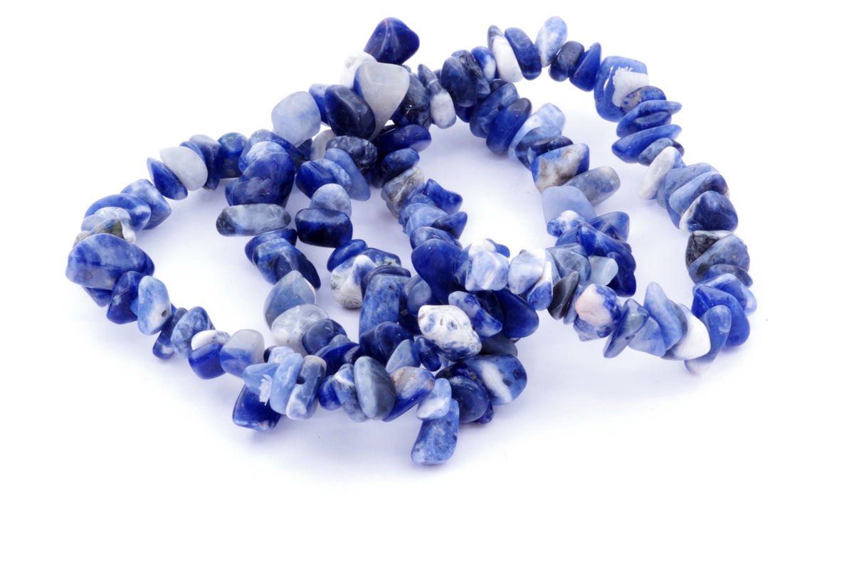Pulseira de sodalita - fichas
