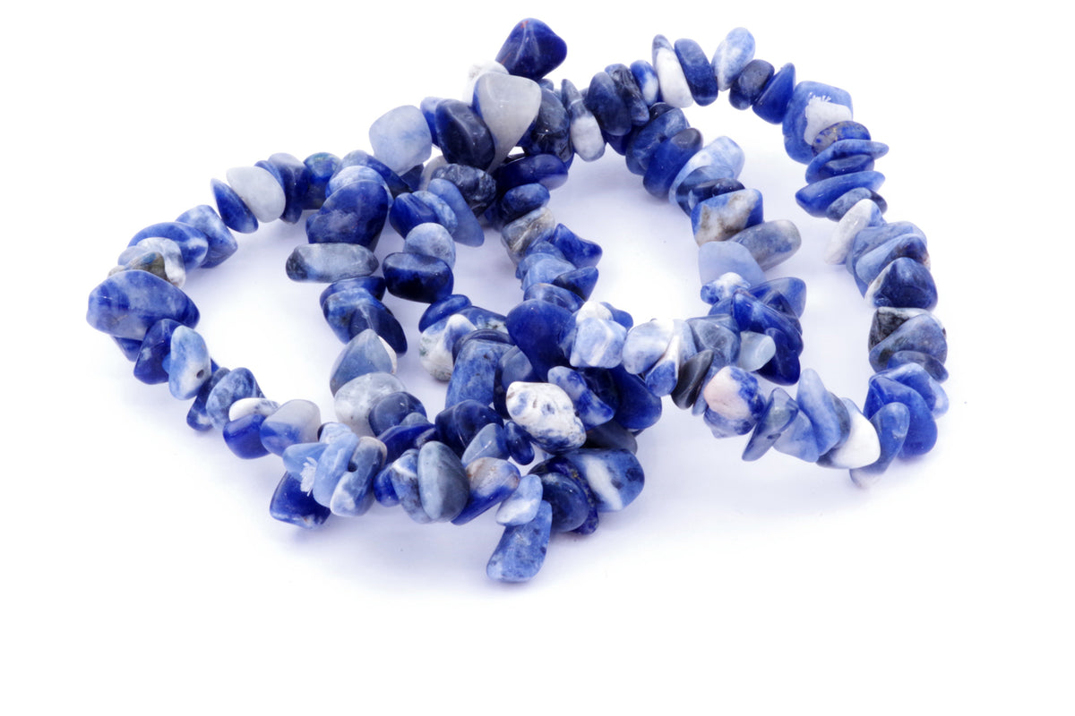 Pulseira de sodalita - fichas