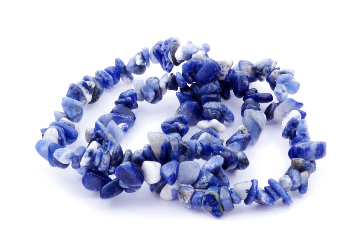 Pulseira de sodalita - fichas
