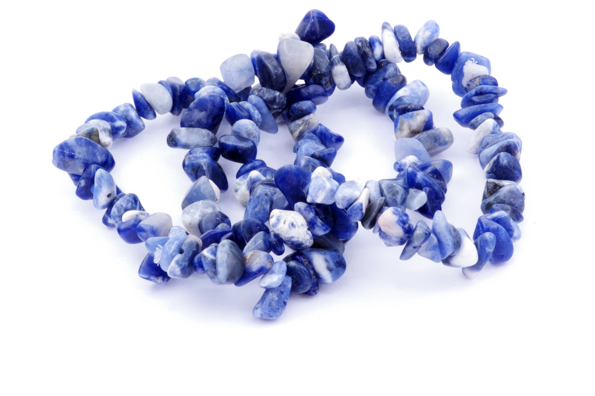 Pulseira de sodalita - fichas