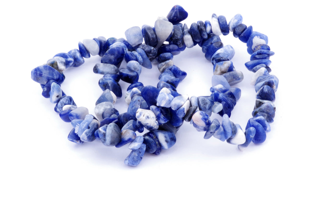 Pulseira de sodalita - fichas