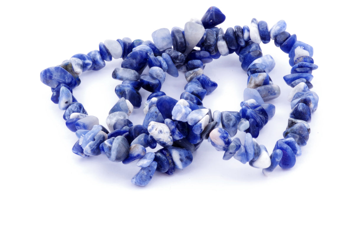 Pulseira de sodalita - fichas