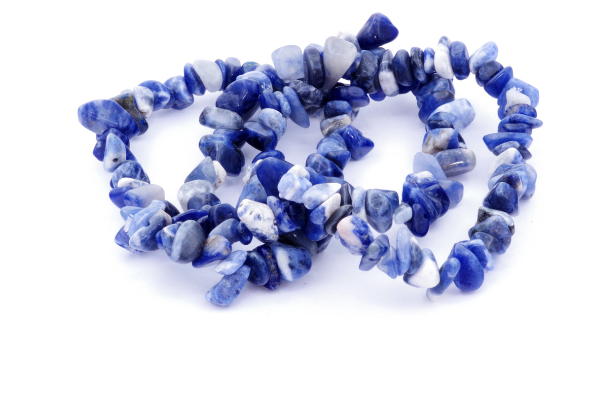 Pulseira de sodalita - fichas