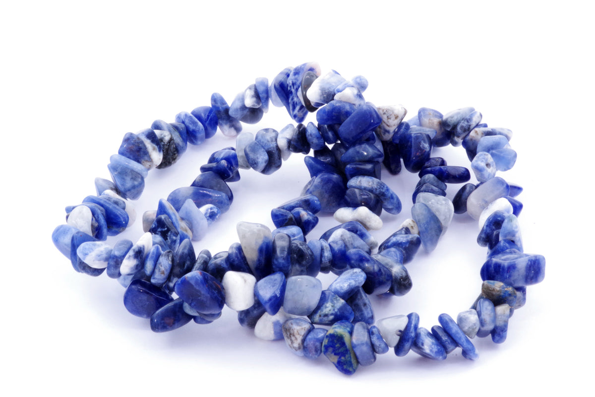 Pulseira de sodalita - fichas