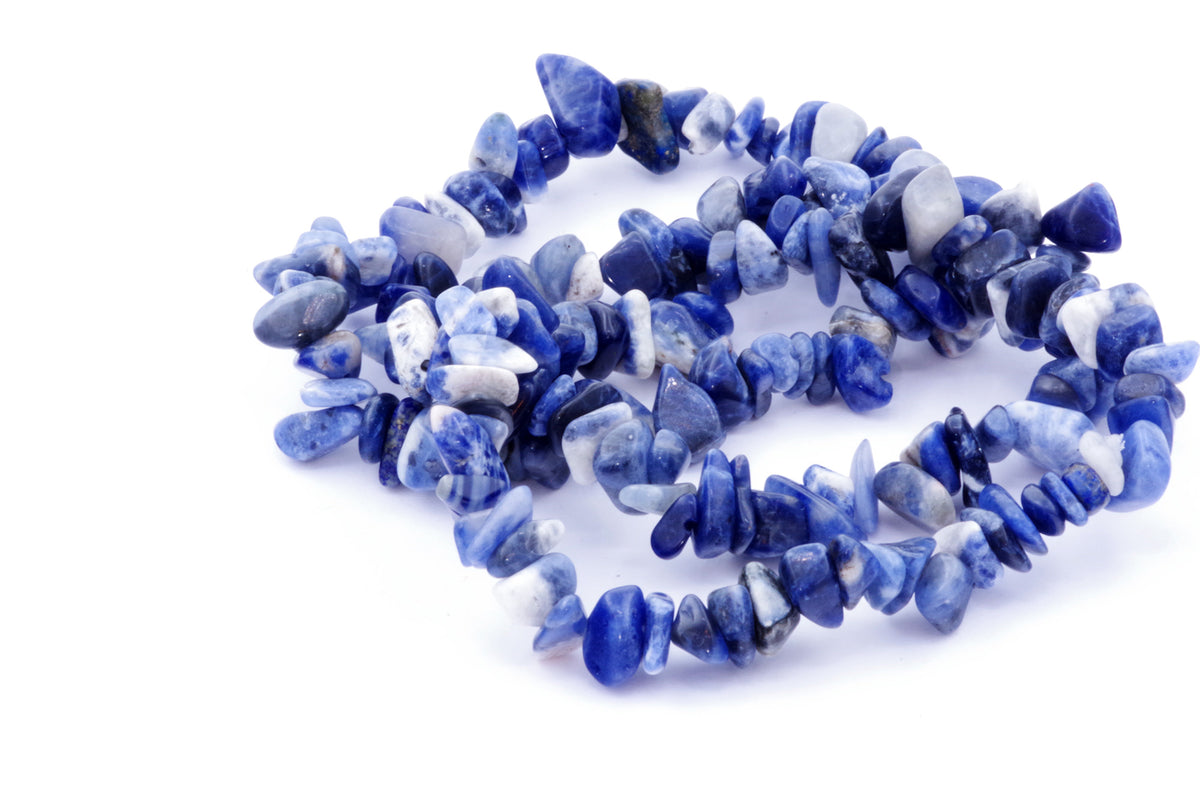 Pulseira de sodalita - fichas