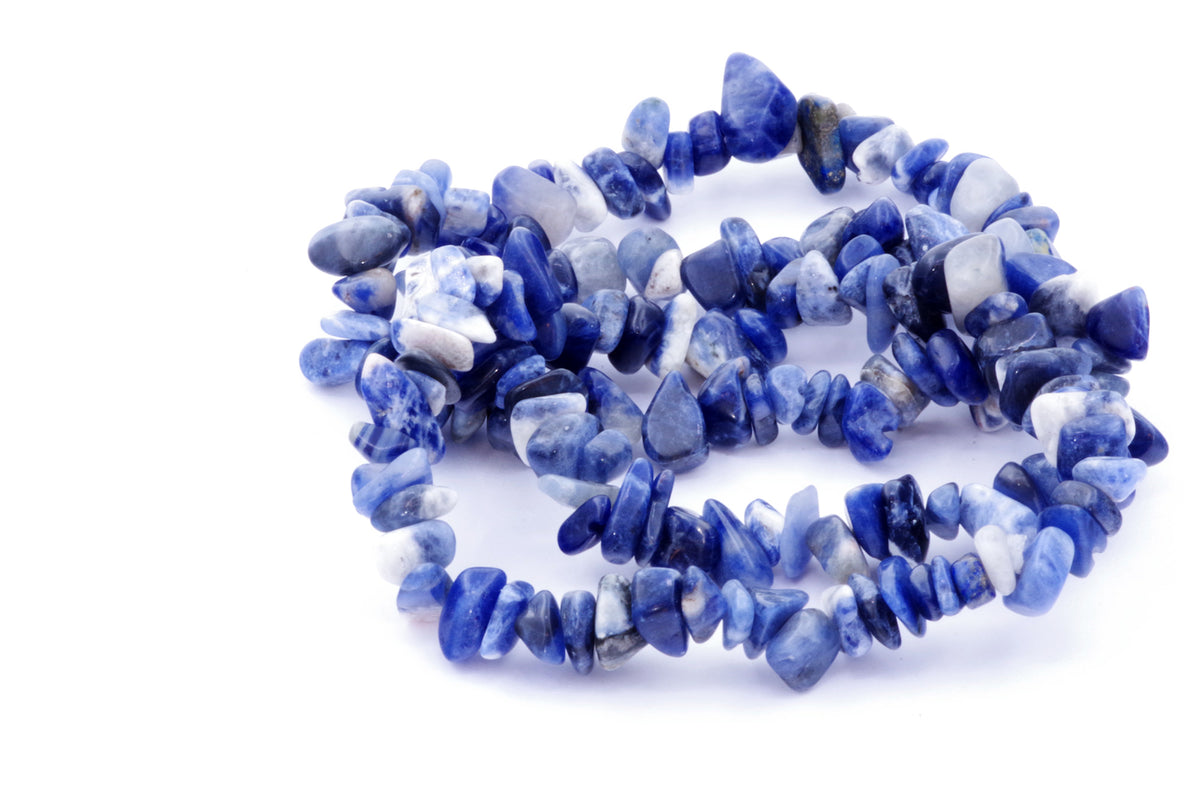 Pulseira de sodalita - fichas