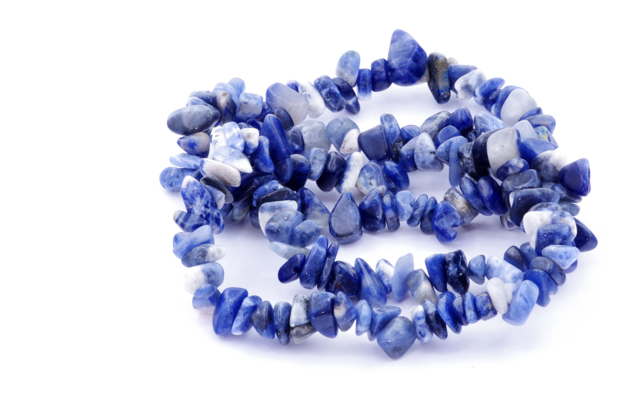 Pulseira de sodalita - fichas