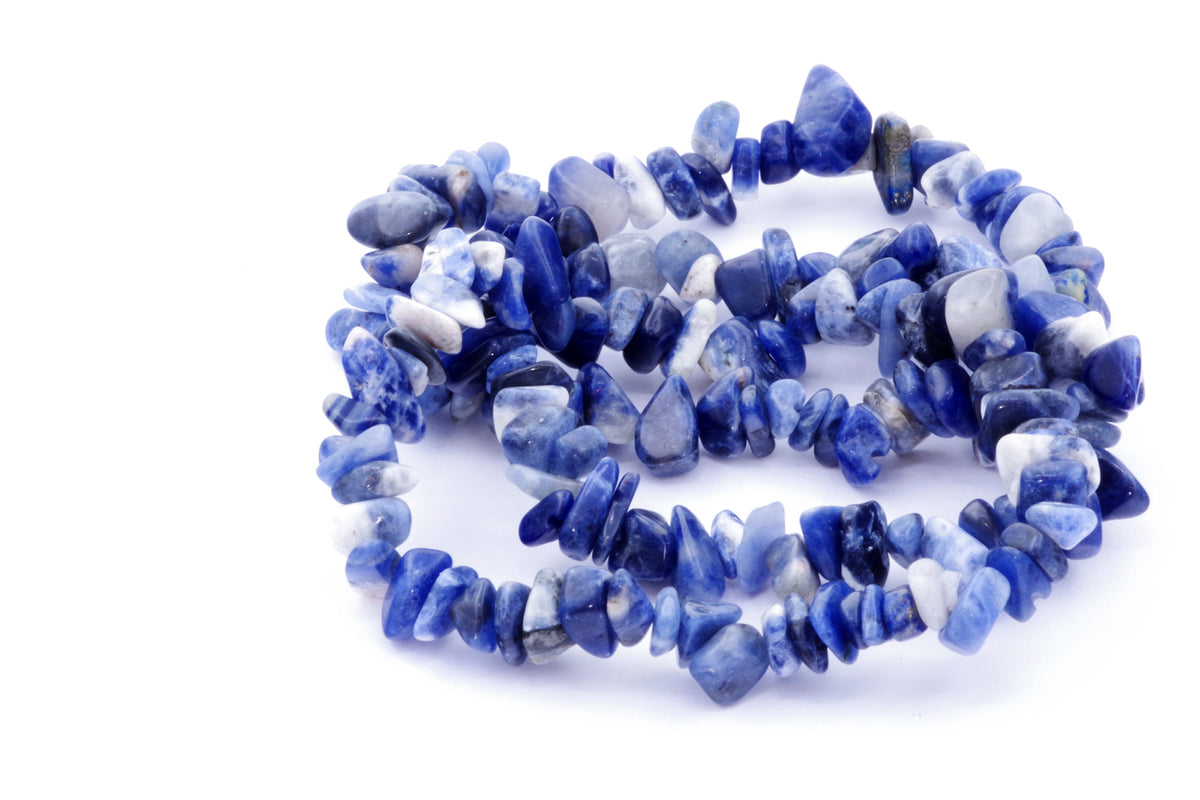 Pulseira de sodalita - fichas