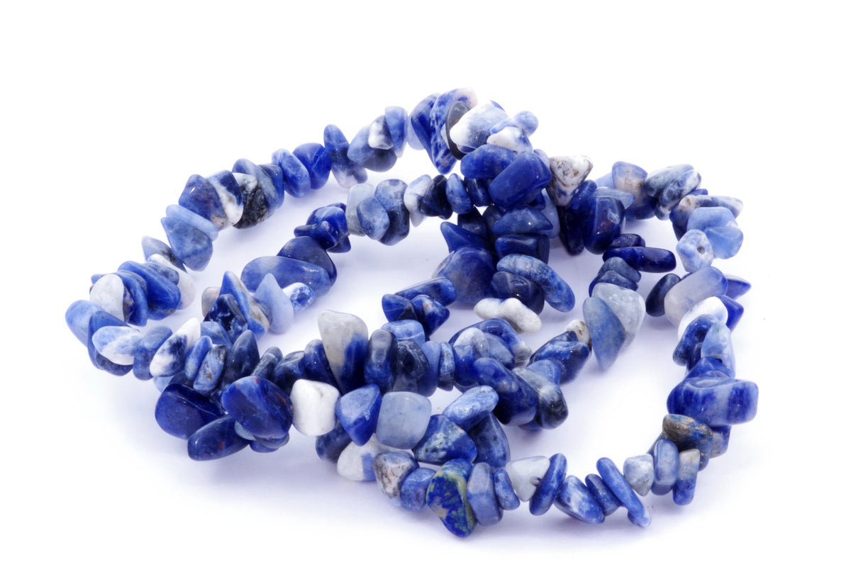 Pulseira de sodalita - fichas