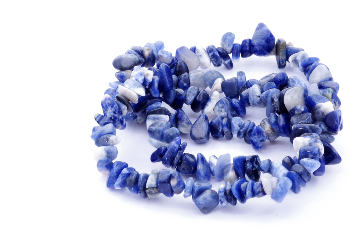 Pulseira de sodalita - fichas