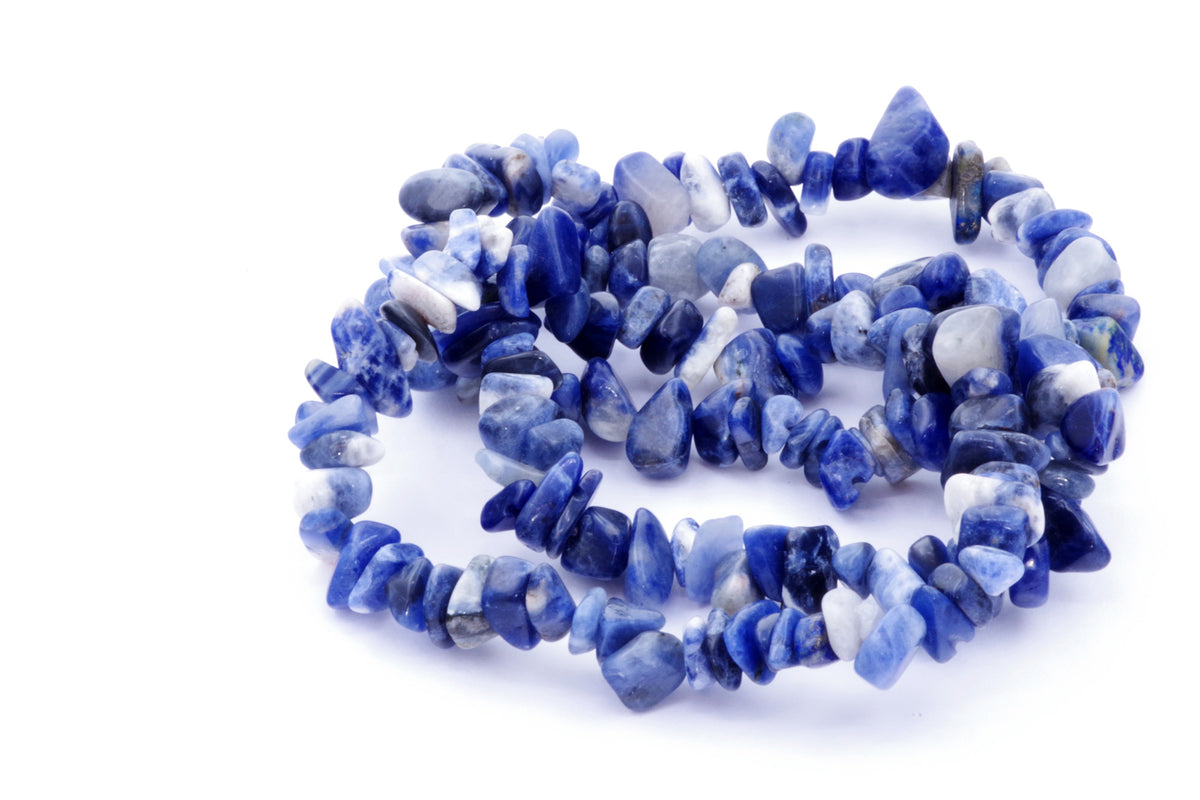 Pulseira de sodalita - fichas