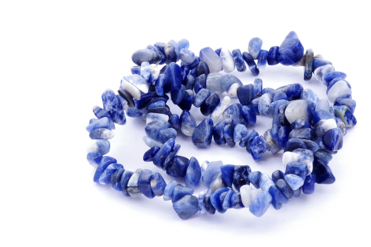 Pulseira de sodalita - fichas