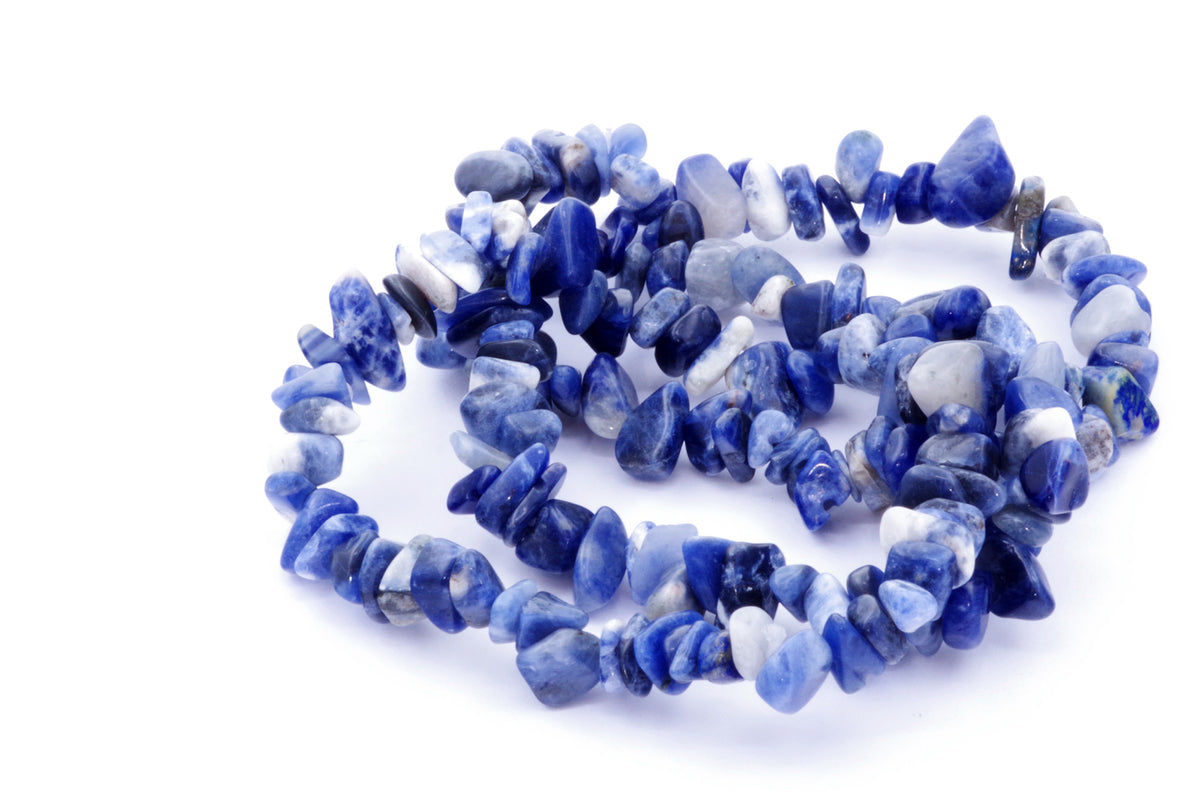 Pulseira de sodalita - fichas