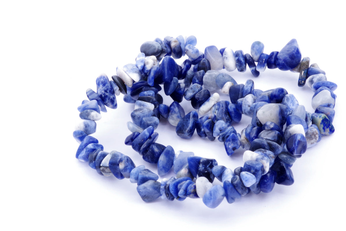 Pulseira de sodalita - fichas