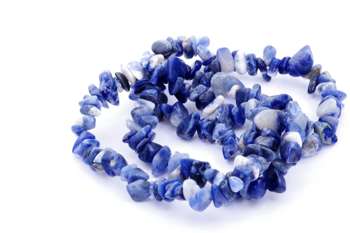Pulseira de sodalita - fichas