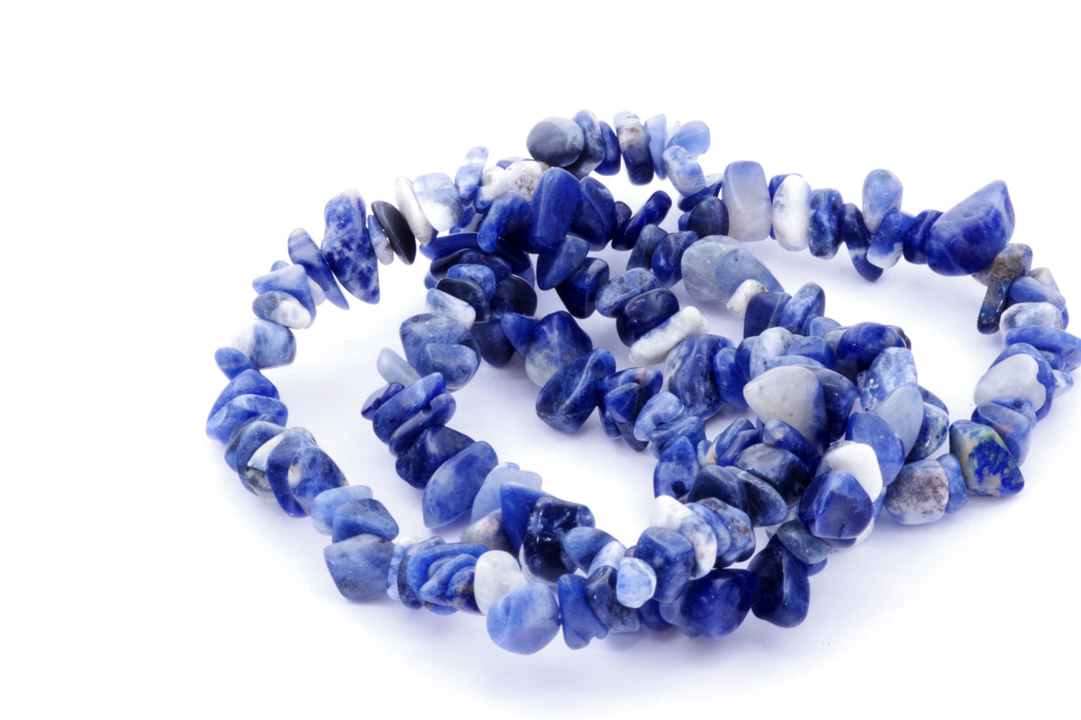 Pulseira de sodalita - fichas