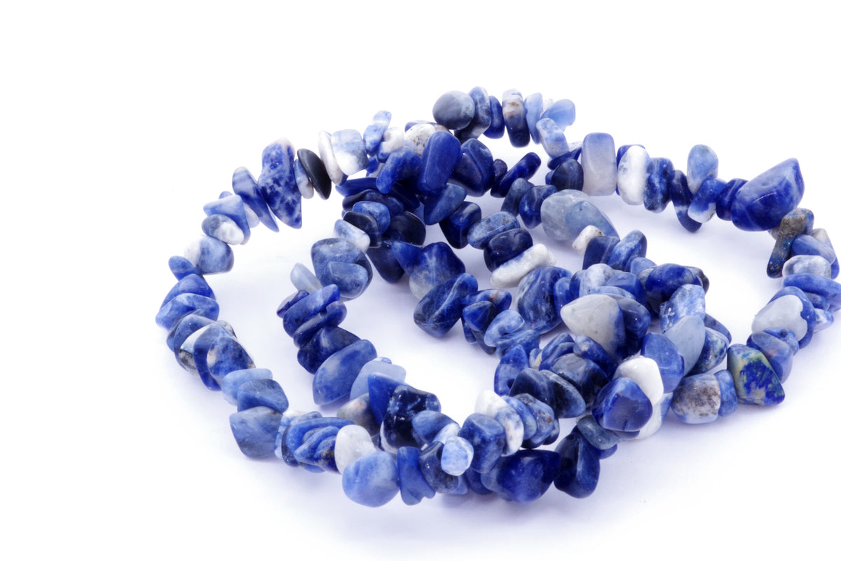Pulseira de sodalita - fichas