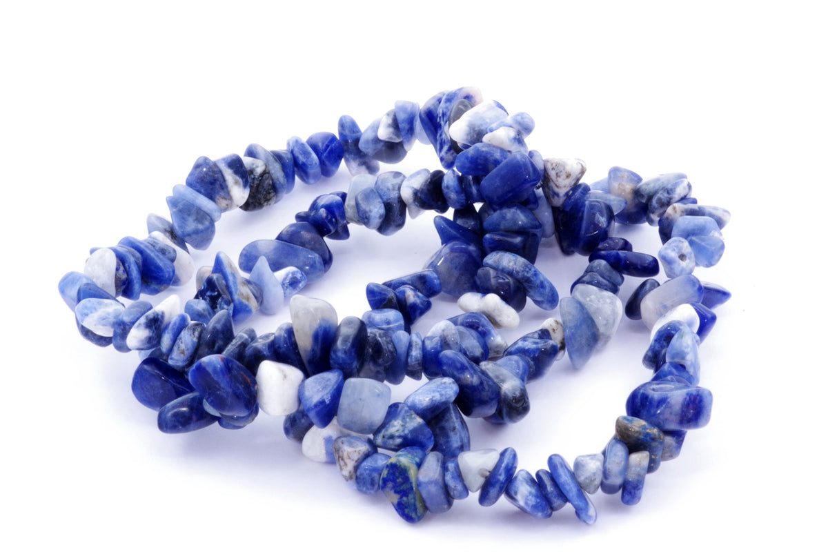 Pulseira de sodalita - fichas