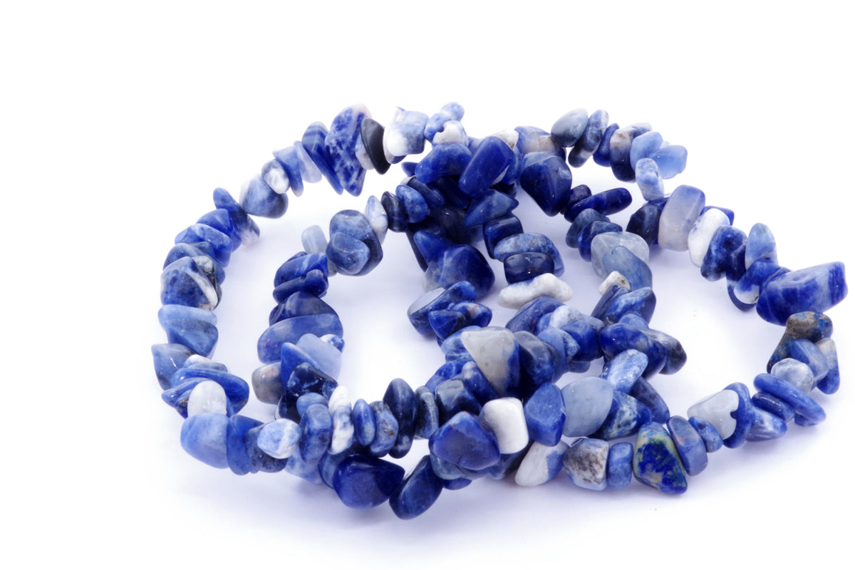 Pulseira de sodalita - fichas