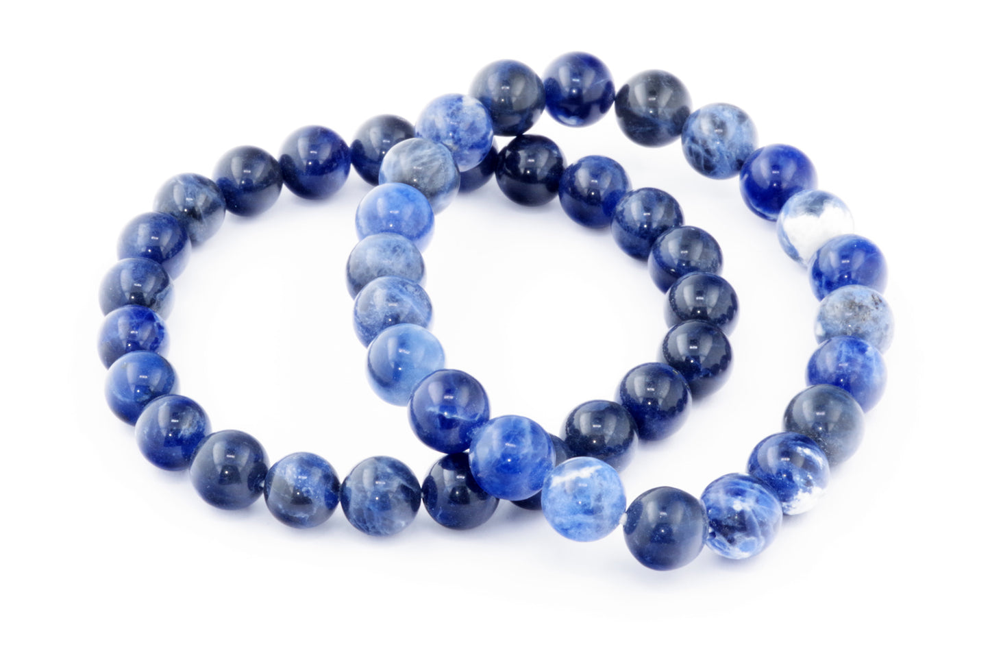 SODALITE RACELET - 8 mm