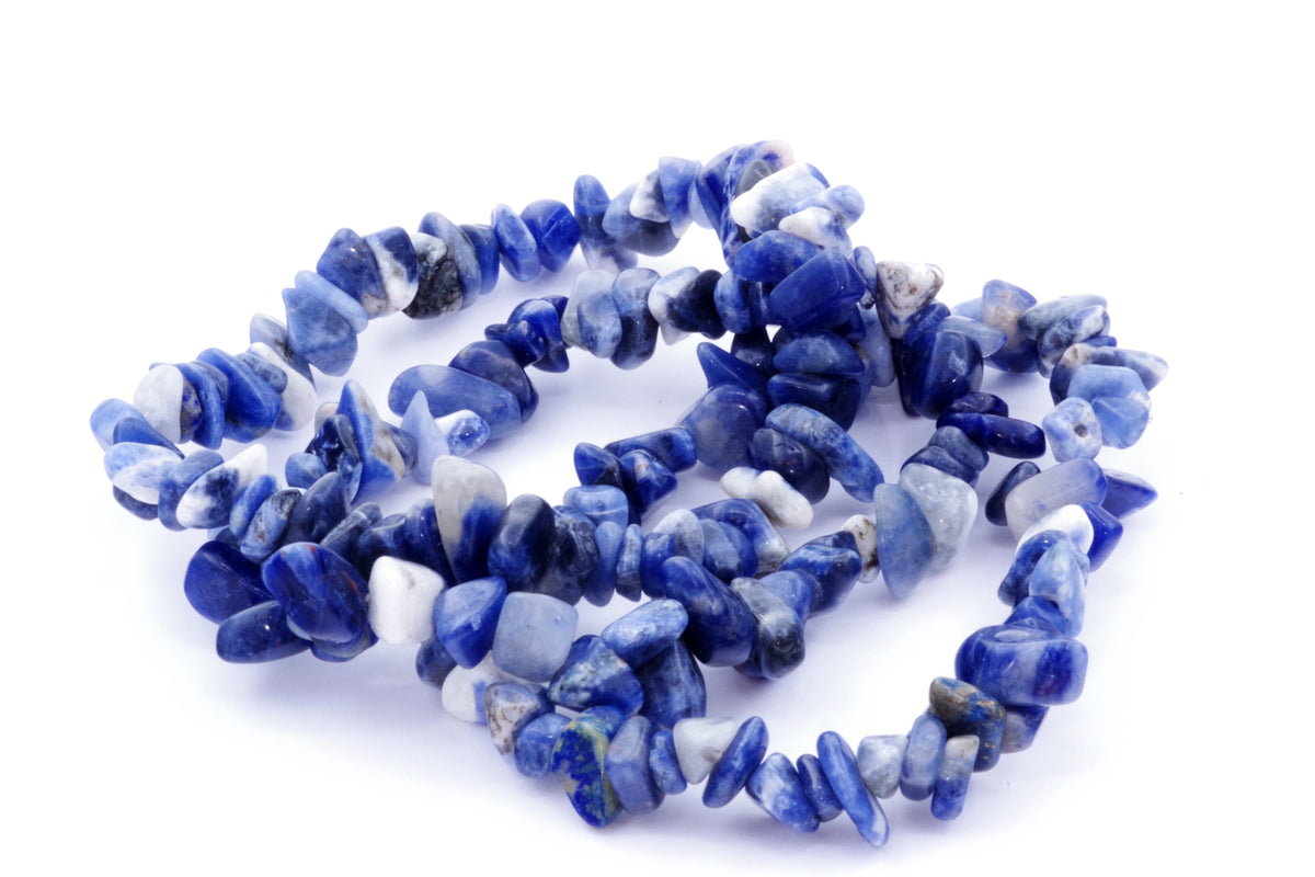 Pulseira de sodalita - fichas