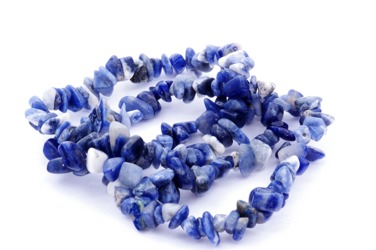 Pulseira de sodalita - fichas