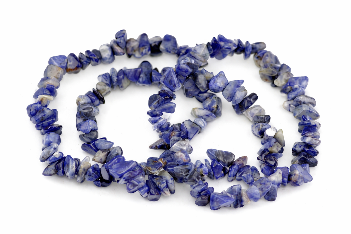 Pulseira de sodalita - fichas