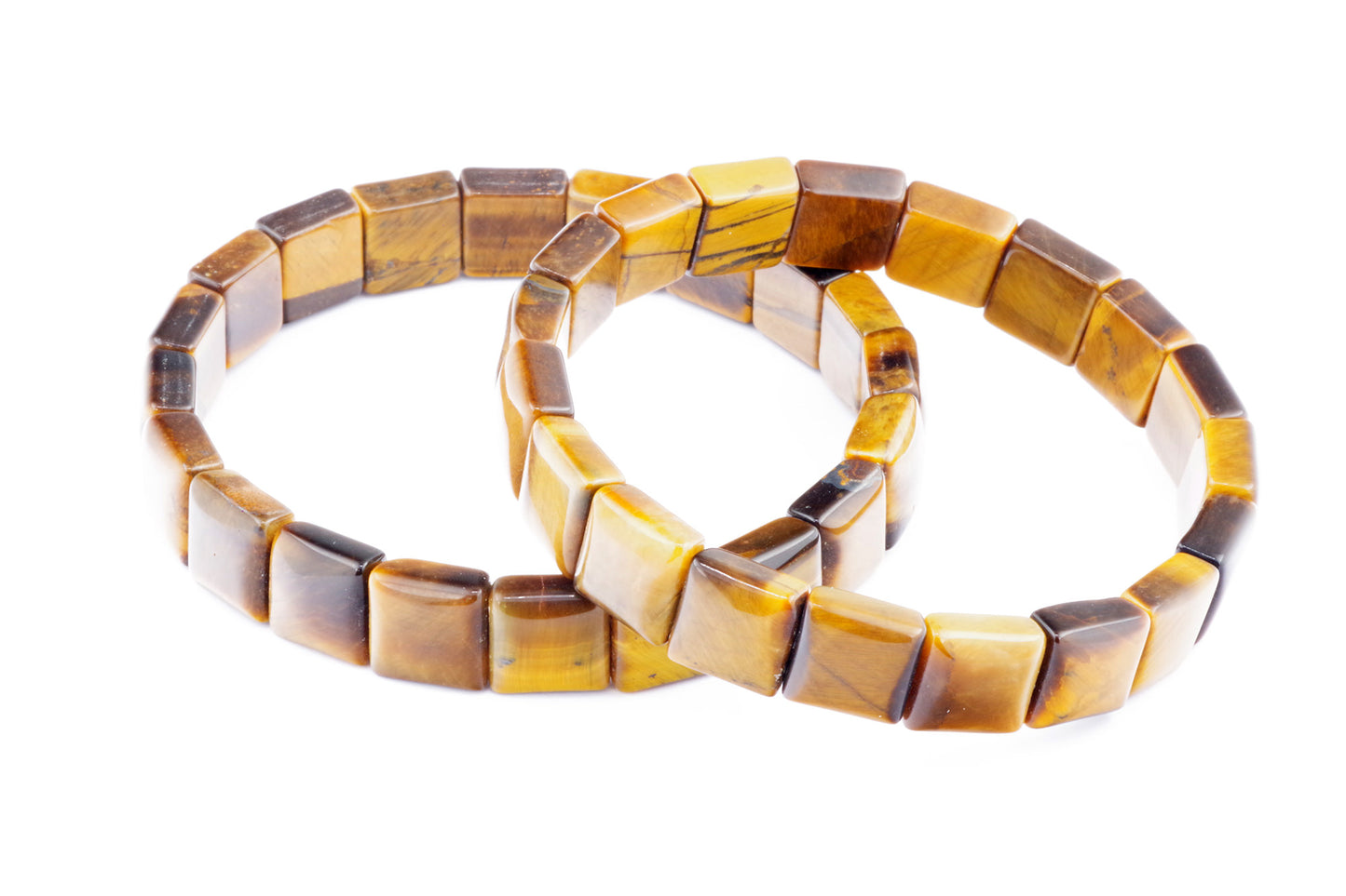 Tiger Eye -rannekoru - neliö