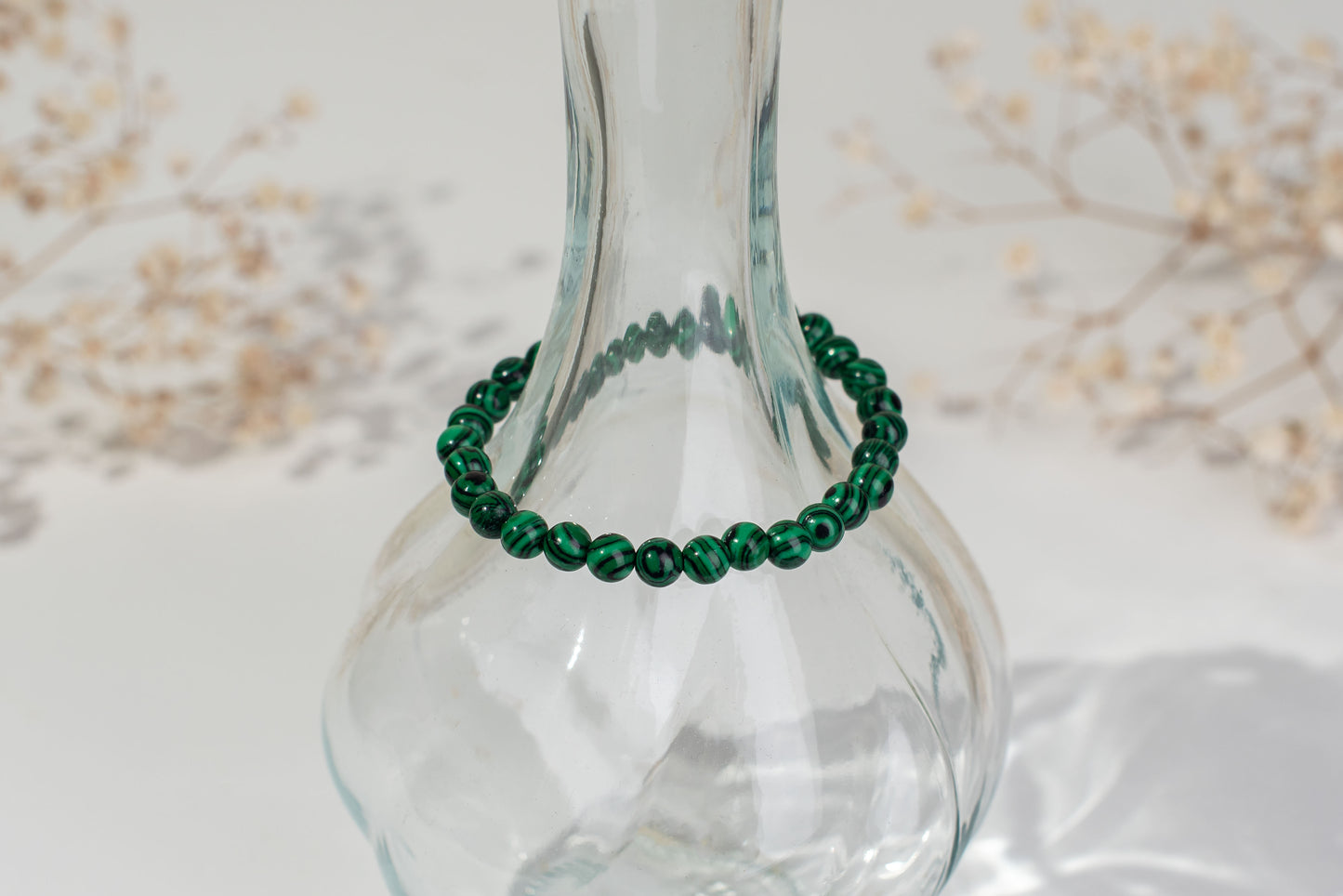 Malachite bracelet – 6mm - www.Crystals.eu