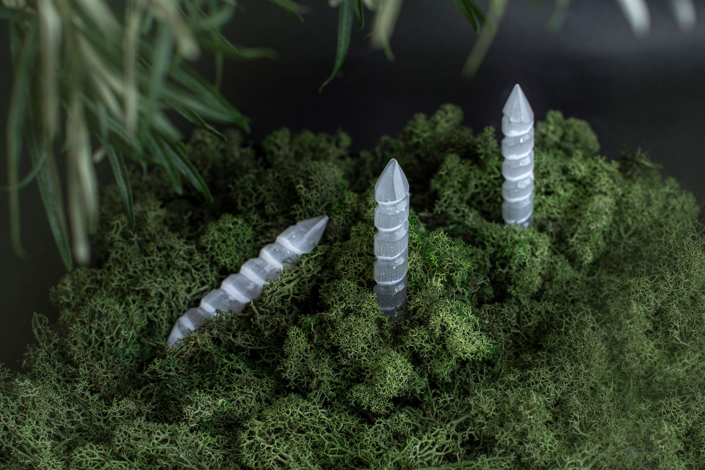 Selenite massage stick - www.Crystals.eu