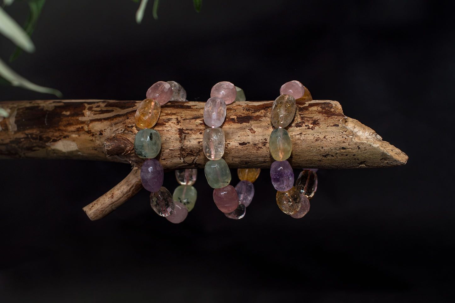 Nugget faceted bracelet - www.Crystals.eu