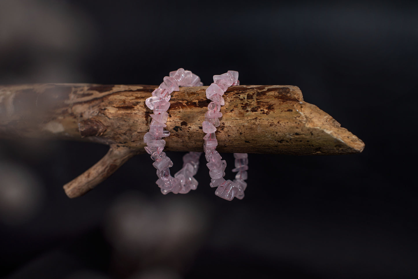 Rose quartz bracelet mini– Gem - www.Crystals.eu