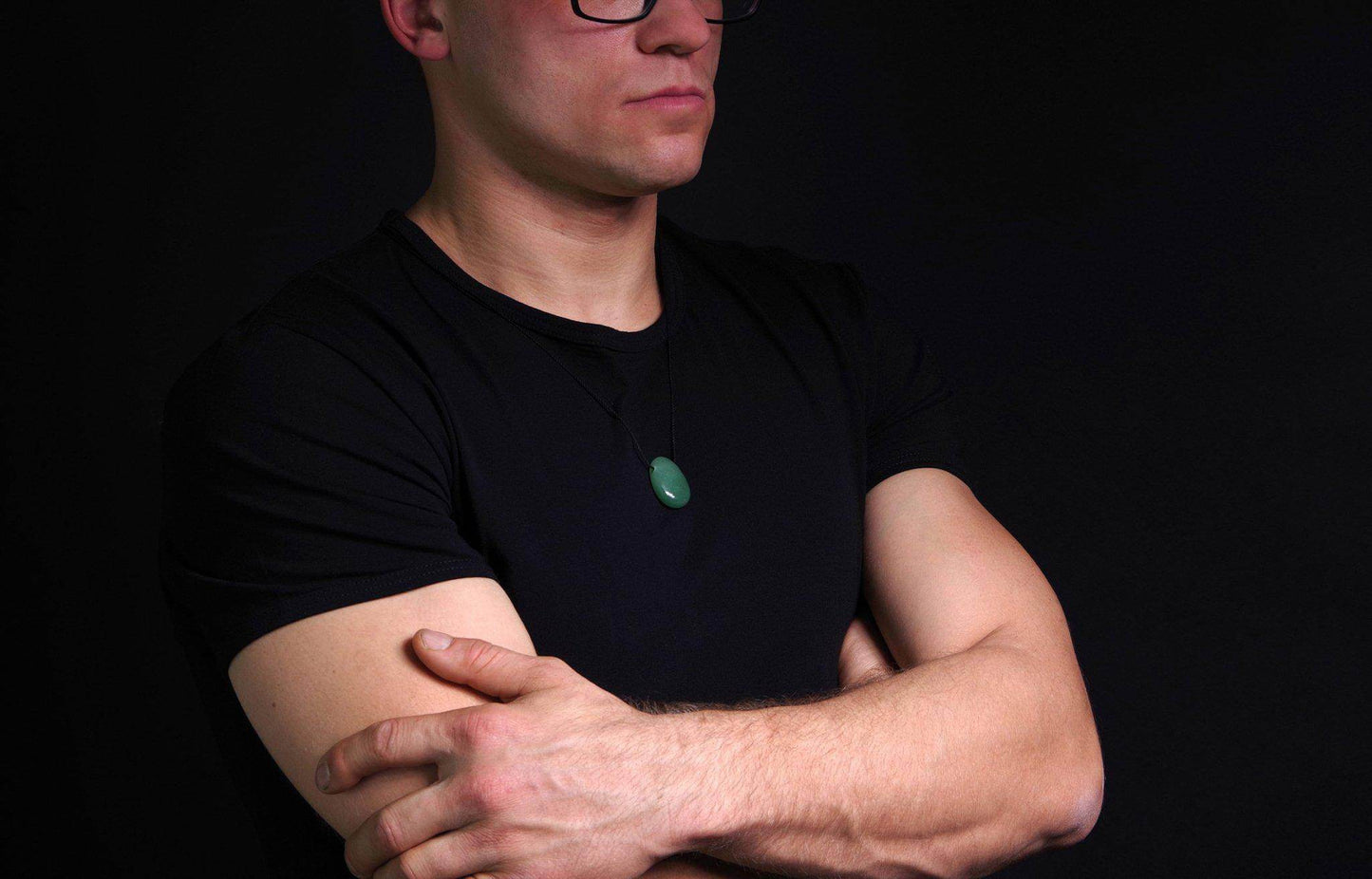 Aventurine pendant – Drop