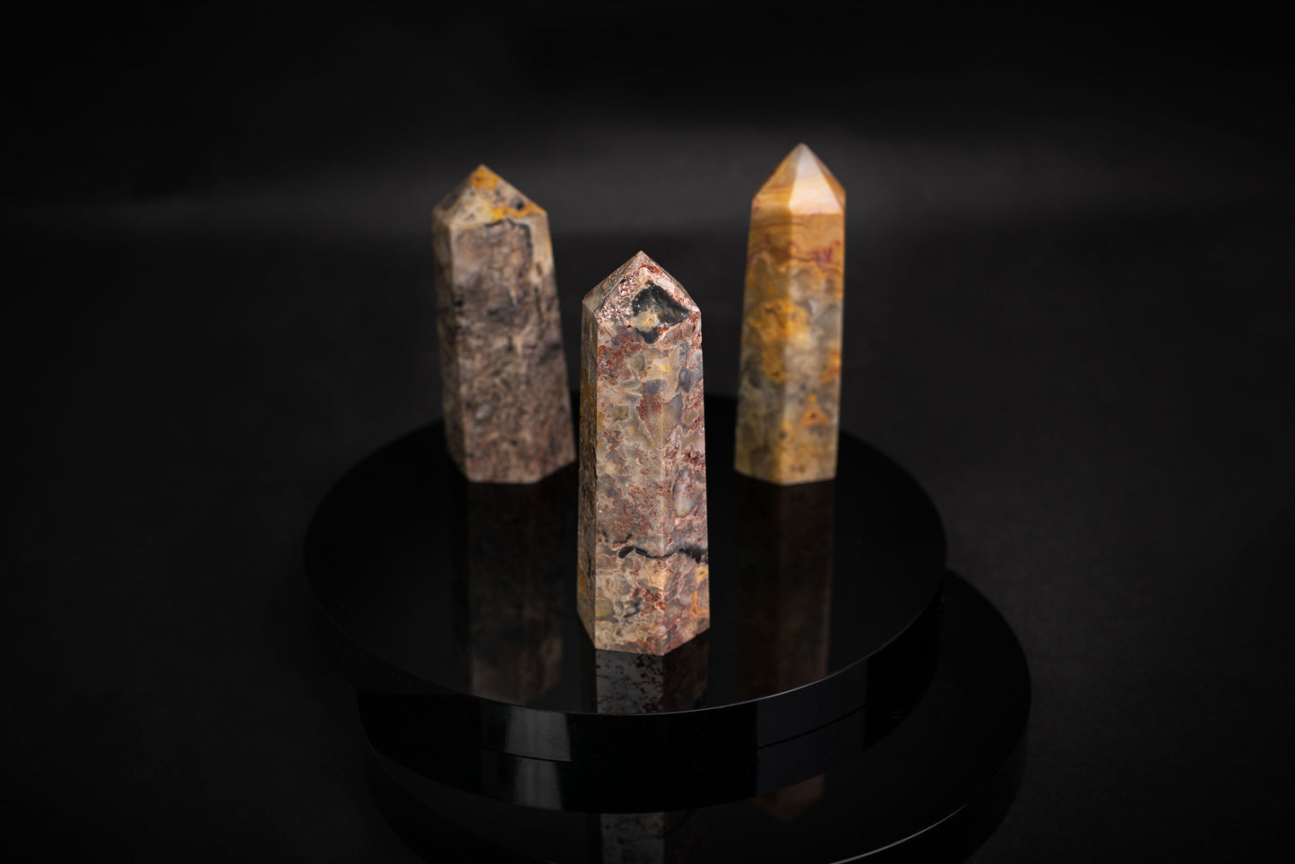 Crazy lace agate ~ 8-9 cm - www.Crystals.eu