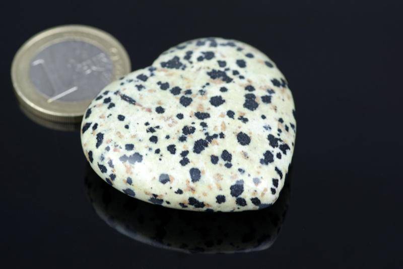 Dalmatian jasper – Heart
