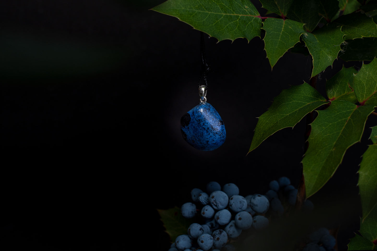 Dumortierite – 925 silver - www.Crystals.eu