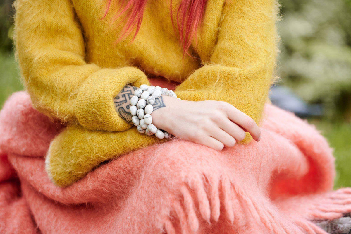 Howlite bracelet – Gem