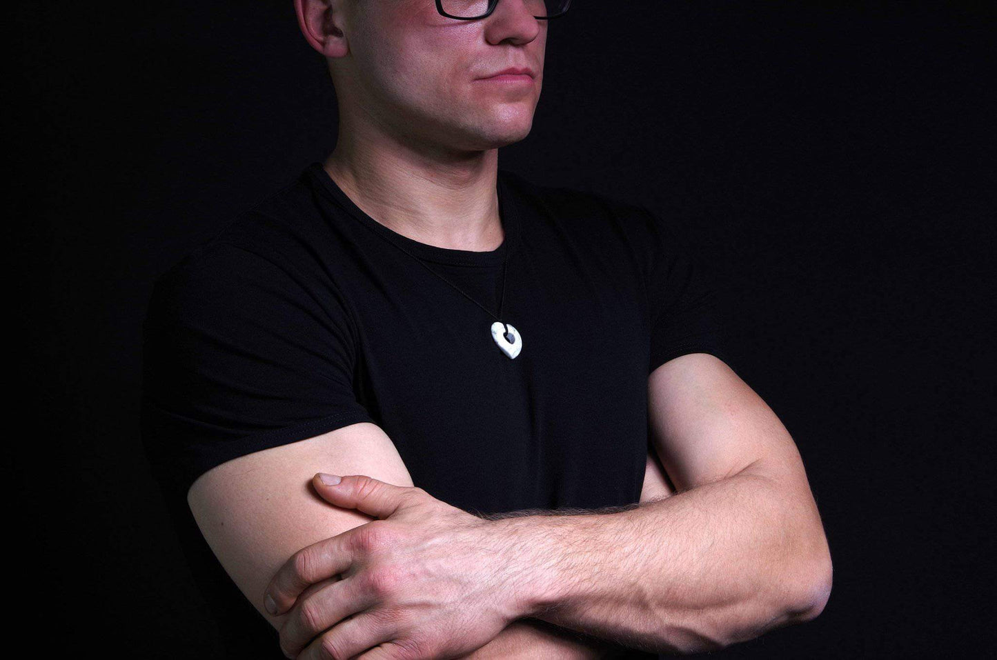 Howlite pendant – Fashion Heart