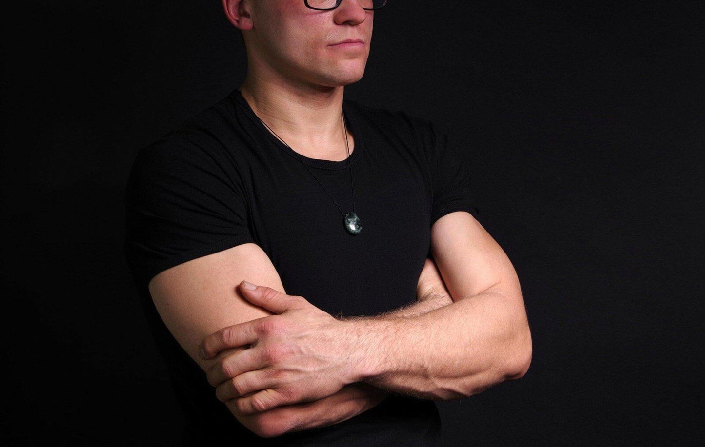 Kambaba jasper pendant – Drop