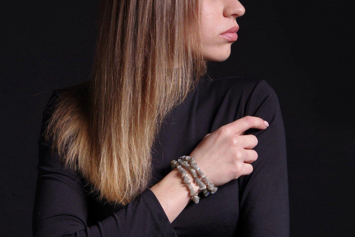 Labradorite bracelet – Chips