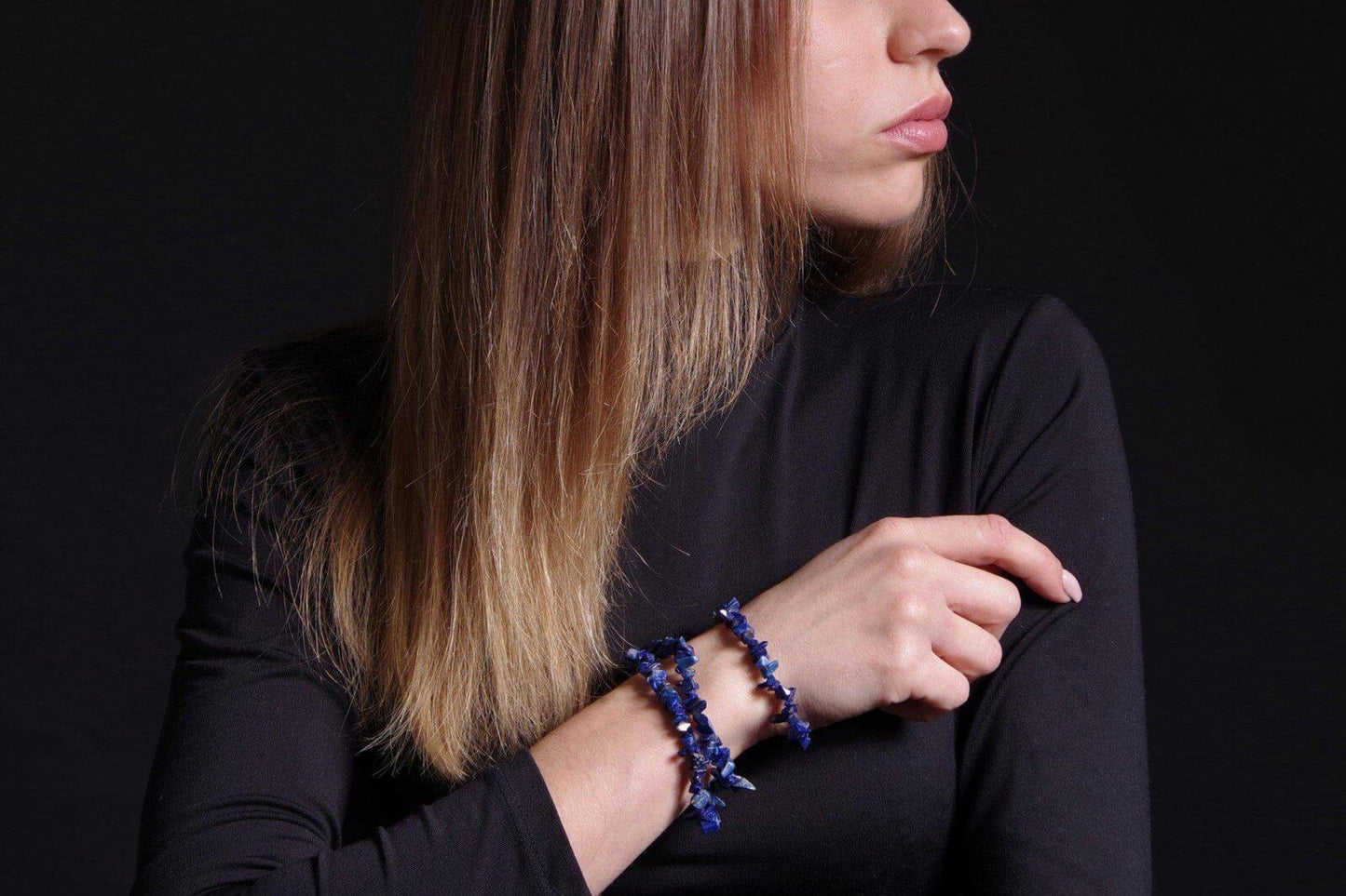 Lapis lazuli bracelet – Chips