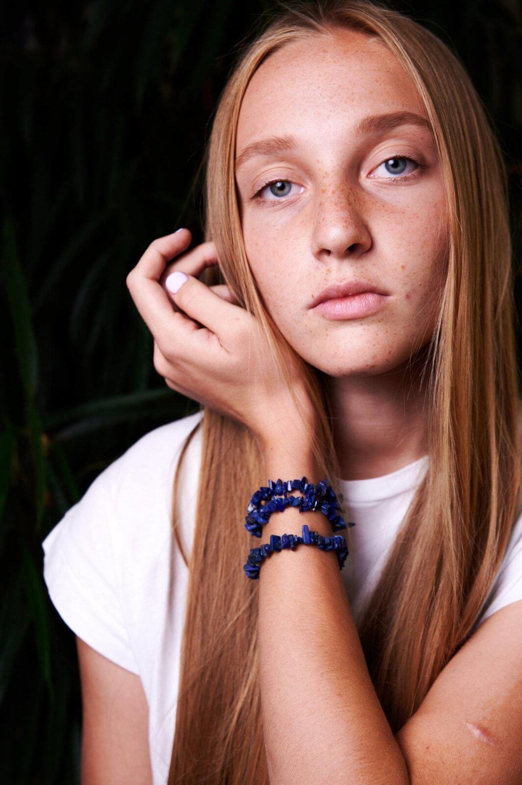 Lapis lazuli bracelet – Chips