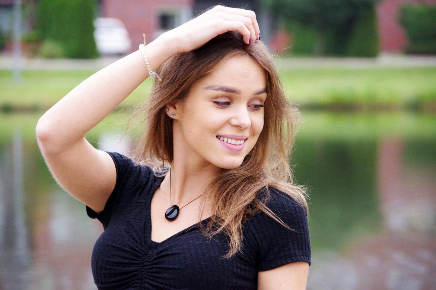 Onyx pendant – Drop