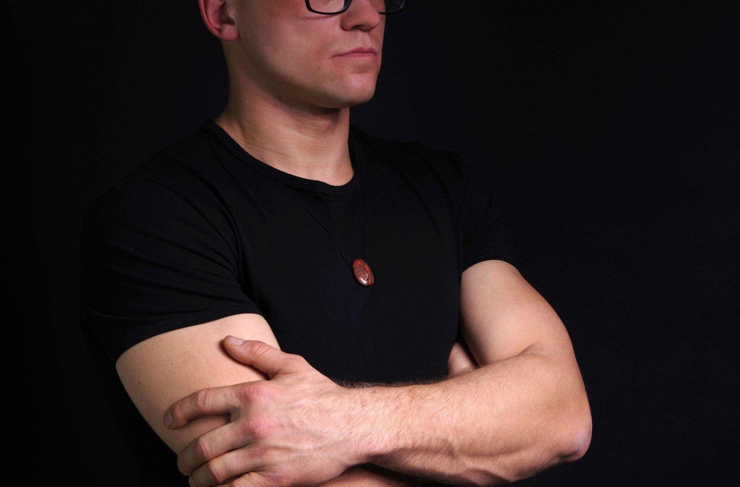 Rhyolite flower pendant – Drop