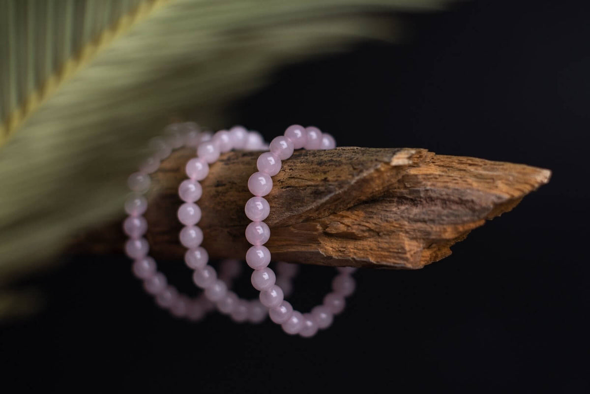 Rose quartz bracelet – 8mm