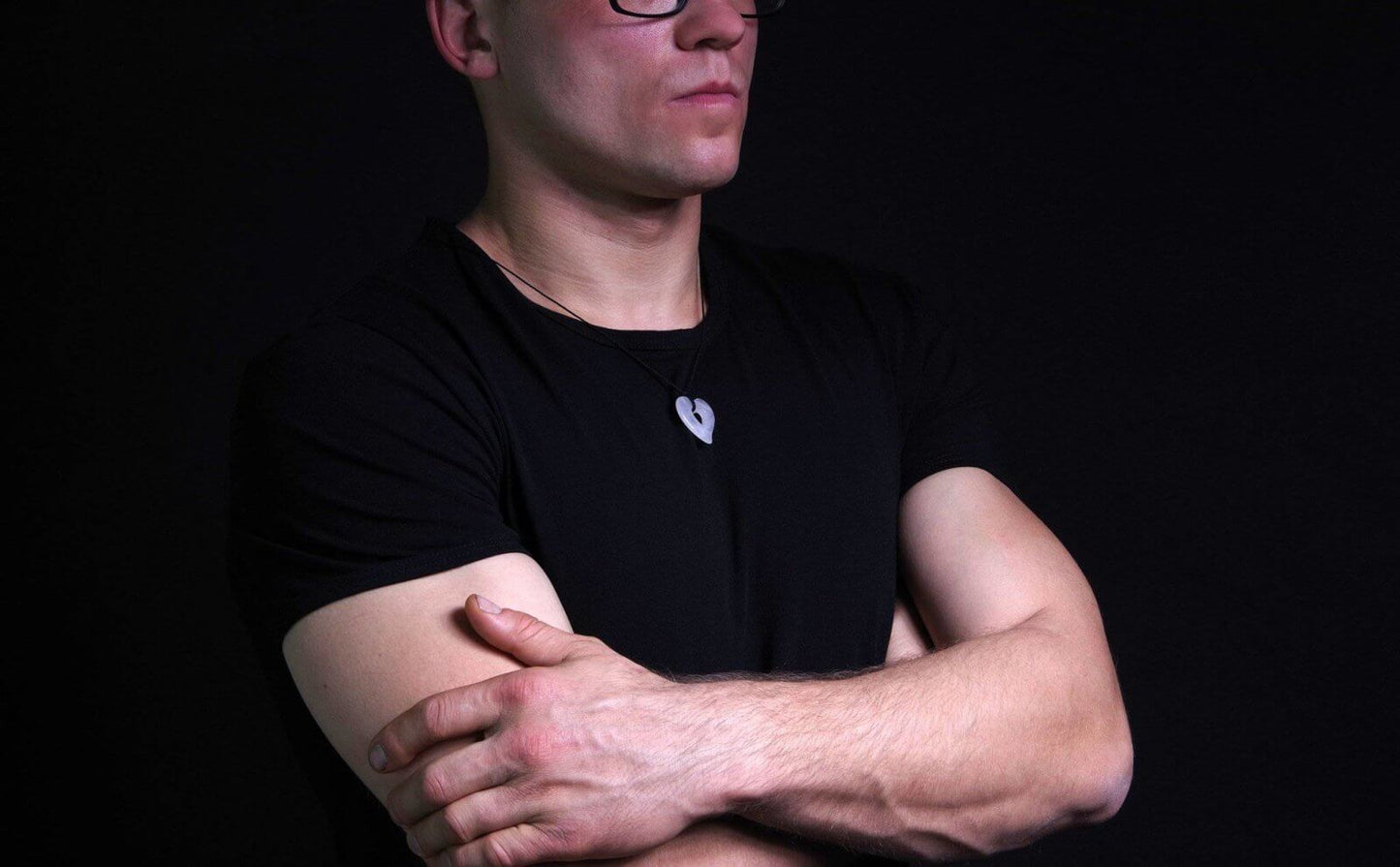 Rose quartz pendant – Fashion Heart